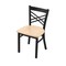 Holland Bar Stool Co 620 Catalina 18" Chair with Black Wrinkle Finish and Natural Maple Seat 62018BWNatMpl - alternate 1